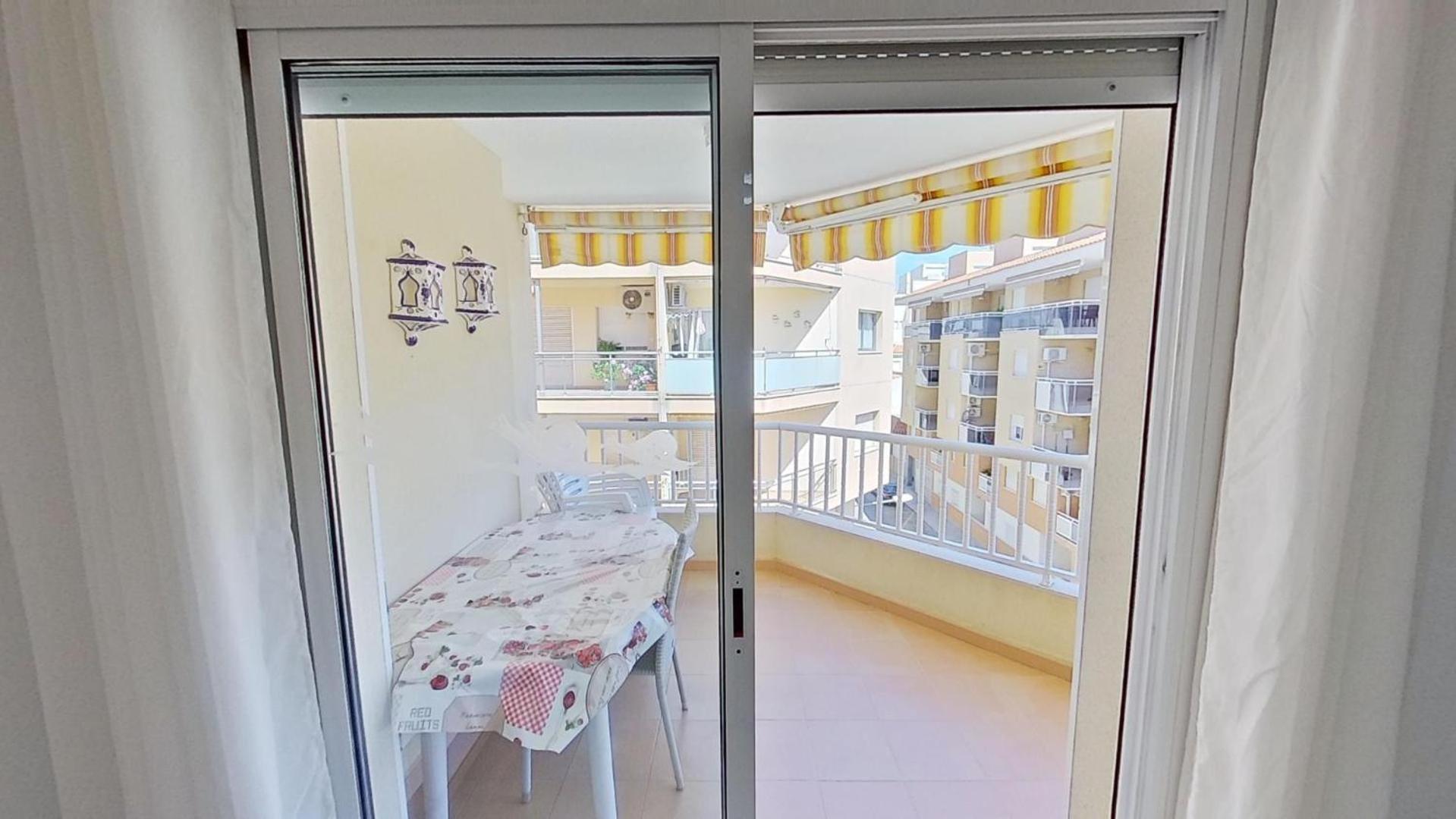 Apartamento Vistas Al Mar, Segunda Linea 3 Habitaciones Sant Carles De La Rapita Exterior photo
